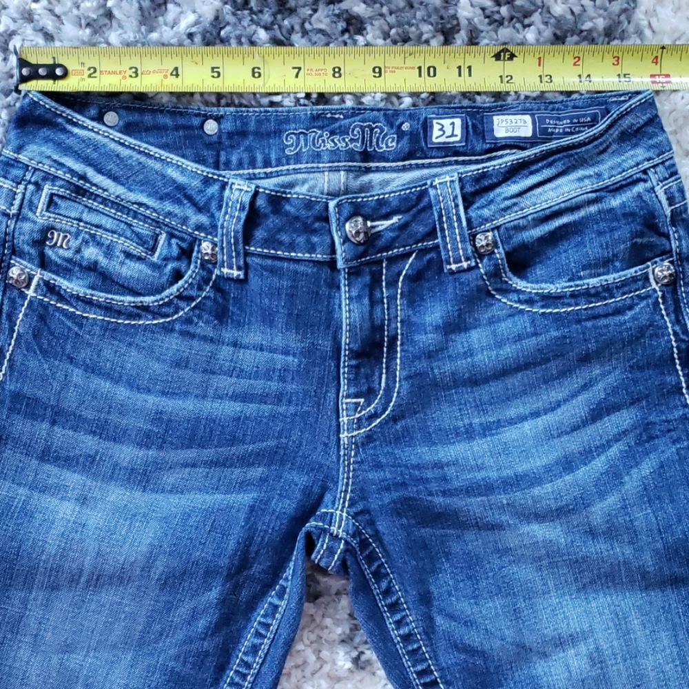 Miss Me Boot Cut Jeans.  Size 31. - Picture 6 of 7